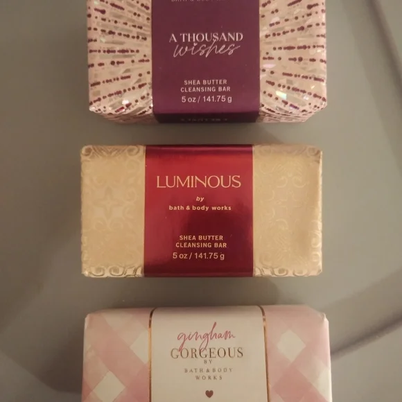 Huge Lot New Limited Edition HTF BBW Shea Butter Jumbo Bar Soaps - Picture 4 of 8